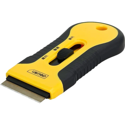 Deli DL365105 Degumming Scraper Tool, ABS Blade, Rubberized Handle, Standard Color - Deli - Image 2