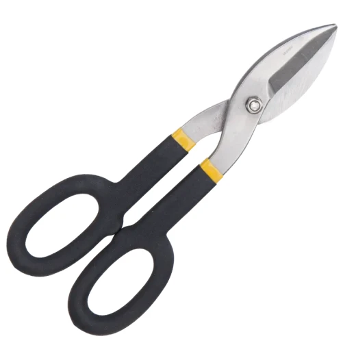 Deli 10 Inch Tin Snip EDL25910, Carbon Steel Blades, Two-Color Grip Deli 10 Inch Tin Snip EDL25910, Carbon Steel Blades, Two-Color Grip