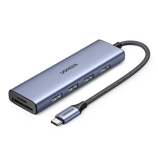 محول يو جرين CM511 USB-C إلى HDMI مع 3 منافذ USB-A 3.0 وقارئ بطاقات SD/TF - يوجرين - Image 9