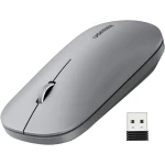 UGREEN PC Mouse Wireless Quiet With 4000 DPI, 2.4GHz Connection, 18 Months Battery Life, USB Wireless Mouse Compatible With Laptop Computer Windows 11 macOS Linux (Grey) - Ugreen