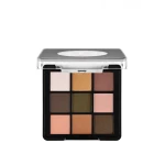 Flormar Grand Galaxy Eyeshadow Palette 007, Pearl and Semi-Matte Finish, 10 Shades, 9g