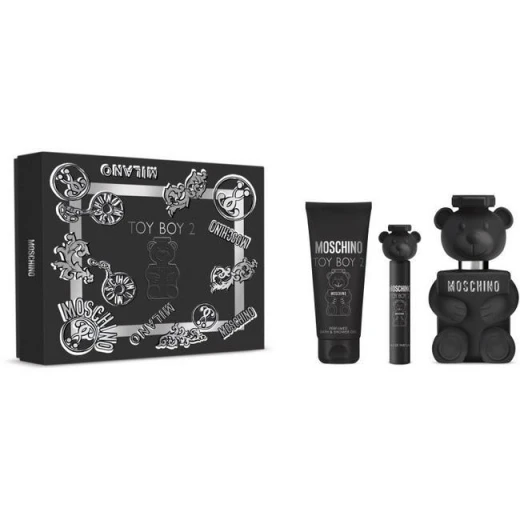 طقم هدايا موسكينو أو دو بارفان 100 مل – عطر + جل استحمام 100 مل + بخاخ سفر 10 مل طقم فاخر طقم هدايا موسكينو أو دو بارفان 100 مل – عطر + جل استحمام 100 مل + بخاخ سفر 10 مل طقم فاخر