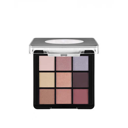 Flormar Follow Your Heart Eyeshadow Palette 001 Fallen Angel – 9-Color Eyeshadow Palette with Matte & Shimmer Finishes, Highly Pigmented, Blendable Formula, Long-Lasting Wear, Perfect for Creating Soft to Bold Eye Makeup Looks