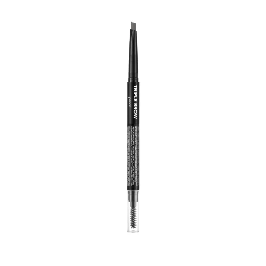 Flormar Triple Brow Pencil EBP-004 Ash, Long-Lasting Eyebrow Definition, Natural Look - Image 5