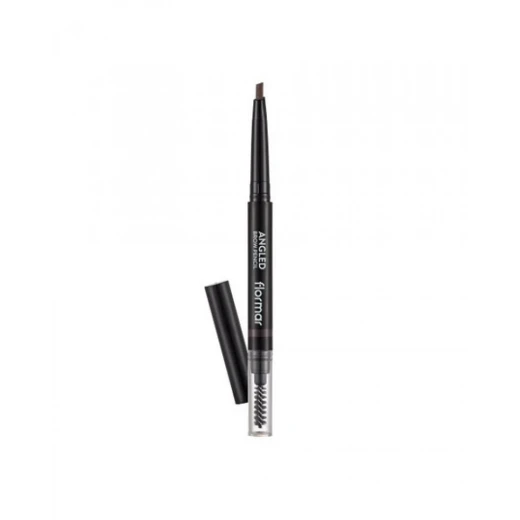 Flormar Angled Brow Pencil 003 Brown, Easy Application, Long-Lasting, Eyebrow Shaping