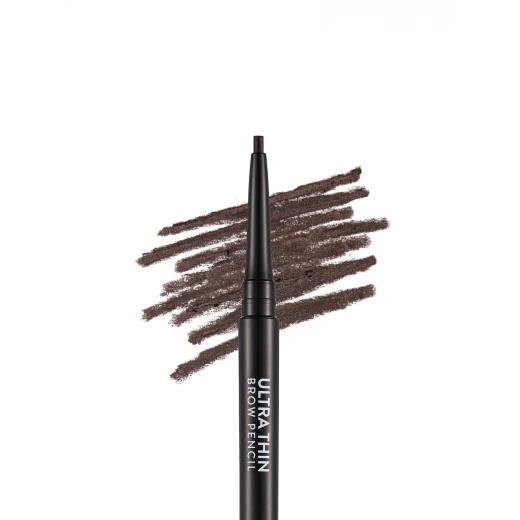 Flormar Ultra Thin Brow Pencil 004 Dark Brown 0.14g – Waterproof Long-Lasting Eyebrow Pencil with Ultra-Fine Tip for Precise Filling, Shaping, and Natural-Looking Defined Brows All Day - Image 3