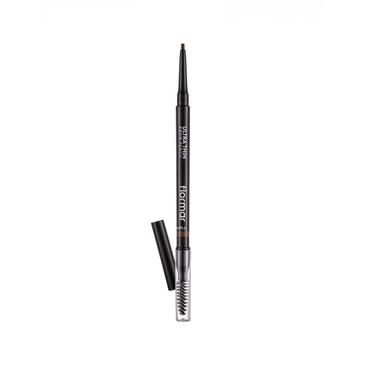 Flormar Ultra Thin Eyebrow Pencil Light Brown 002, Precise Definition, Long-Lasting Flormar Ultra Thin Eyebrow Pencil Light Brown 002, Precise Definition, Long-Lasting