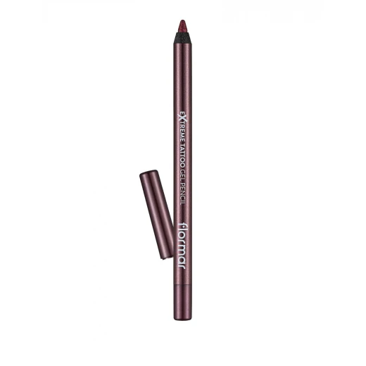 Flormar Extreme Tattoo Gel Pencil 010 Dusty Plum Waterproof Eyeliner 1.2g