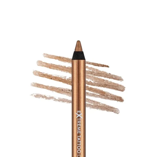 Flormar Extreme Tattoo Gel Pencil 007 Gold Storm Waterproof Eyeliner 1.2g - Image 6