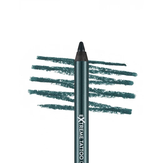 Flormar Extreme Tattoo Gel Pencil 003 Deep Green Waterproof Long-Lasting Eyeliner 1.2g - Image 5