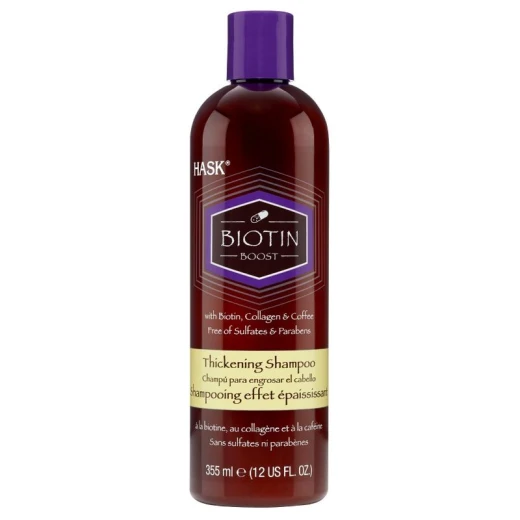Hask Biotin Boost Thickening Shampoo 355ml – Nourishing Shampoo to Strengthen Hair, Increase Volume and Thickness, and Reduce Hair Loss with Biotin, Collagen, and Coffee to Improve Hair Health and Shine Hask Biotin Boost Thickening Shampoo 355ml – Nourishing Shampoo to Strengthen Hair, Increase Volume and Thickness, and Reduce Hair Loss with Biotin, Collagen, and Coffee to Improve Hair Health and Shine