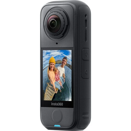 كاميرا Insta360 X4 Air 360 درجة حزمة قياسية سوداء فيديو 8K و 5.7K فيديو 360 درجة مقاومة للماء حتى 10 أمتار مثالية للسفر والرياضات - انستا 360 - Image 7