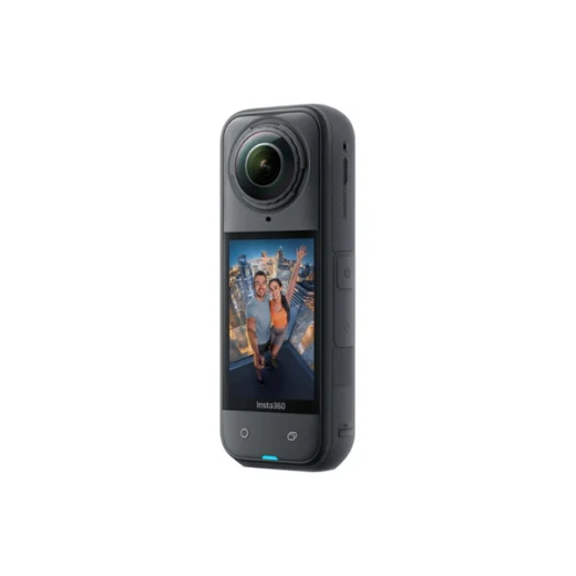 كاميرا الأكشن Insta360 X5 بتصوير 360 درجة ودقة 8K، مع مستشعرين مزدوجين 1/1.28 بوصة، تثبيت متطور للصورة، تصميم مقاوم للماء، لون أسود منتصف الليل - انستا 360 - Image 9