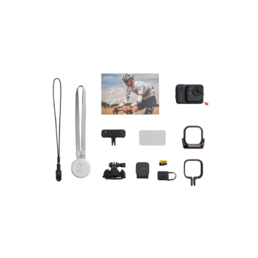 حزمة دراجة Insta360 GO 3 فائقة الجودة: كاميرا حركة سوداء منتصف الليل تلتقط فيديو 2.7K مذهل، مثالية لمغامرات ركوب الدراجات مع العديد من الحوامل والملحقات - انستا 360 - Image 5