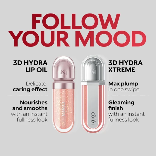 Kiko Milano 3D Hydra Lip Gloss High Shine 202, Hydrating, Plumping, 6.5ml - Kiko milano - Image 7