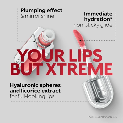 Kiko Milano 3D Hydra Lip Gloss High Shine 202, Hydrating, Plumping, 6.5ml - Kiko milano - Image 9
