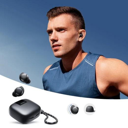 Joyroom Jdots JR-DB3 TWS Wireless Headphones Black Bluetooth 5.4 Earbuds - Joyroom - Image 7