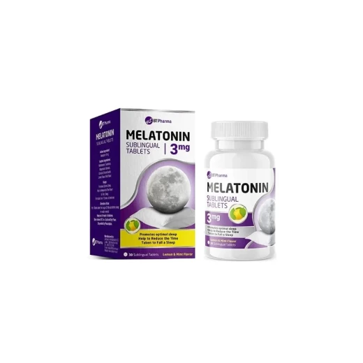 PT Pharma Melatonin 3mg Sublingual Tablets 60 Count for Sleep Aid PT Pharma Melatonin 3mg Sublingual Tablets 60 Count for Sleep Aid
