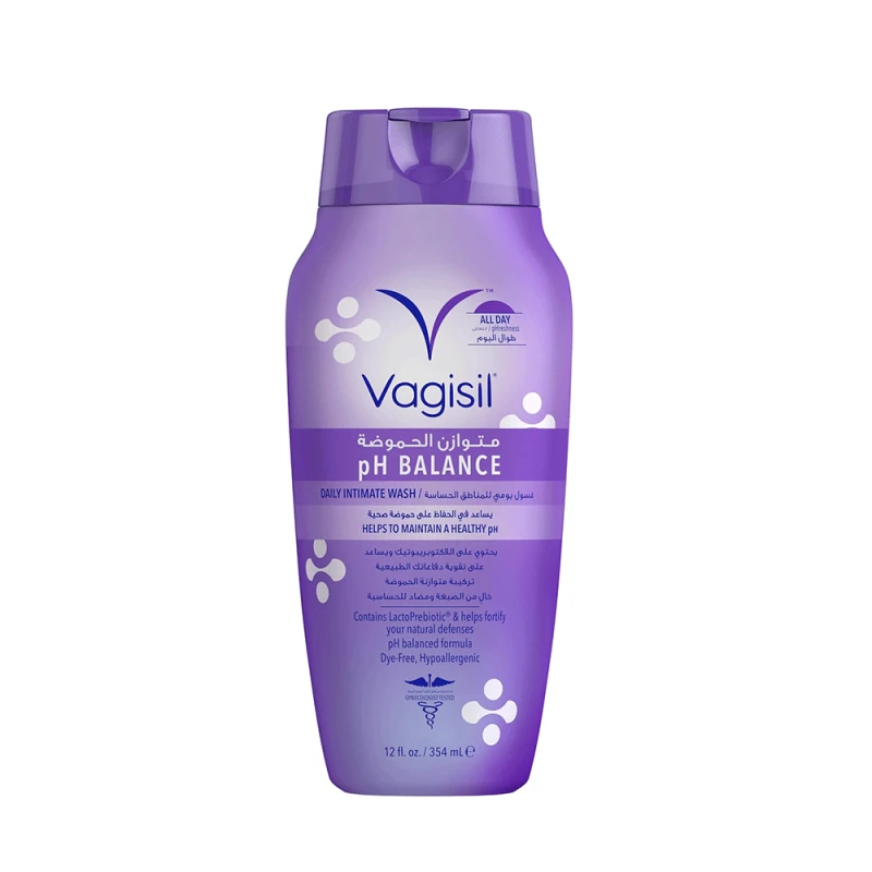 Vagisil pH Balance Daily Intimate Wash 354ml, Gentle Cleanser for Sensitive Areas - Vagisil