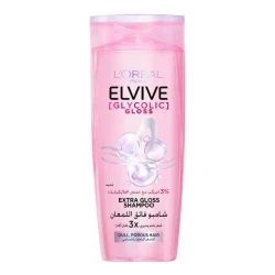 L'Oréal Paris Hair Expertise Glycolic Acid Ultra Shine Shampoo 600ml for Dull Hair