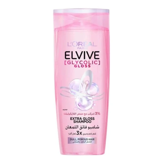 L'Oréal Paris Hair Expertise Glycolic Acid Ultra Shine Shampoo 600ml for Dull Hair