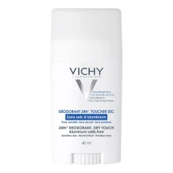 Vichy 24H Deodorant Stick for Sensitive Skin 40ml, Aluminum-Free