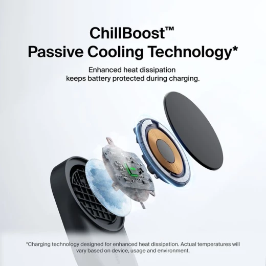Belkin UltraCharge 2-in-1 Wireless Charger 25W Qi2 Black Charging Station - Belkin - Image 4