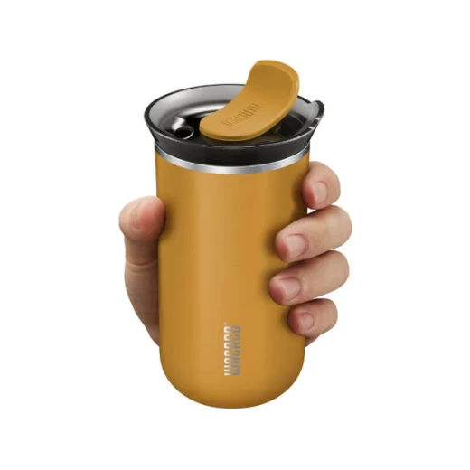 Wacaco Octaroma Vacuum Insulated Mug 300ML Yellow, Leak Proof Travel Tumbler - WACACO - Image 3