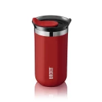 Wacaco Octaroma Lungo Carmine Red 10oz Vacuum Insulated Travel Mug, Spill Proof - WACACO