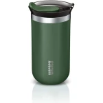 Wacaco Octaroma Vacuum Insulated Mug 300ML – Green, Double Wall Stainless Steel Travel Mug, Keeps Drinks Hot or Cold for Longer, Leakproof Lid, Lightweight Portable Design for Coffee, Tea and Daily Use - WACACO