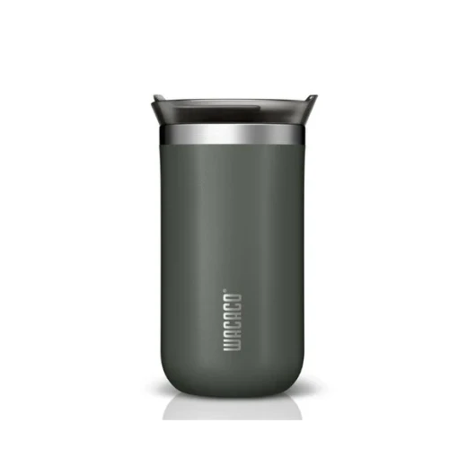 WACACO Octaroma Vacuum Insulated Mug 300ML – WC-OCTAROMA-GREY, Double Wall Stainless Steel Travel Mug, Vacuum Insulation for Hot and Cold Drinks, Leakproof Lid, Durable and Portable Design for Daily Coffee and Tea Use - WACACO - Image 3