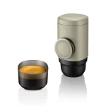 WACACO MINIPRESSO NS2 – WC-MINIP-NS2, Portable Espresso Machine, Compact Manual Coffee Maker for Nespresso Capsules, Lightweight Travel Design, Easy-to-Use Hand Pump System for Fresh Espresso Anywhere - WACACO
