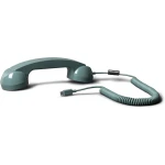 Native Union POP Phone Retro Handset with USB C, Slate Green - Native Union