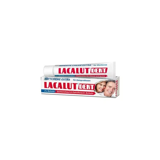 Lacalut Dent Adhesive Cream Extra 40g, Extra Strong Denture Fixative Lacalut Dent Adhesive Cream Extra 40g, Extra Strong Denture Fixative