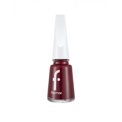 Flormar Nail Enamel 416 Straight Red: High Shine, Long Lasting Nail Polish, 11 ML Bottle
