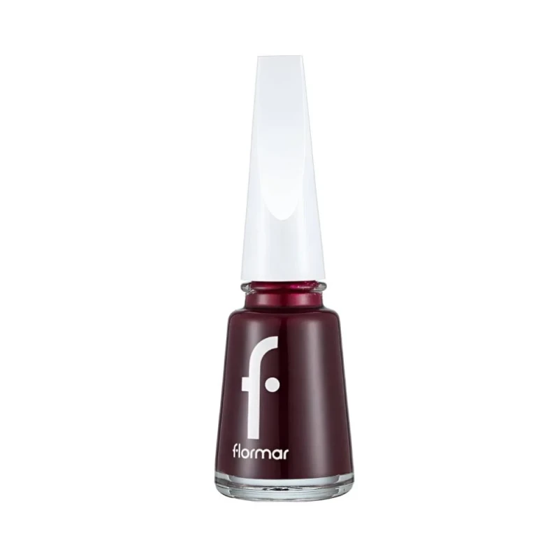 Flormar Nail Enamel 352 Blackstar Red, Quick Drying, Long Lasting 11ml - Flormar