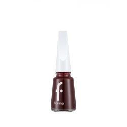 Flormar Nail Enamel 311 Purple Scarlet: Long Lasting, Chip Resistant Nail Polish for a Vibrant Manicure, 11 ML Bottle, Professional Quality