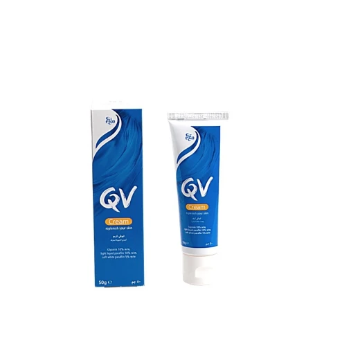 QV Cream Moisturizing Body Cream for Dry Skin, Fragrance Free, 50g Tube QV Cream Moisturizing Body Cream for Dry Skin, Fragrance Free, 50g Tube