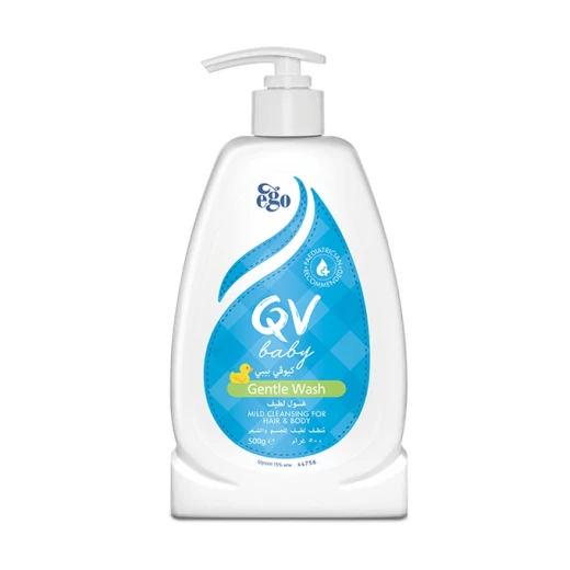 QV Baby Gentle Wash 500g, Soap Free, Fragrance Free, for Sensitive Skin QV Baby Gentle Wash 500g, Soap Free, Fragrance Free, for Sensitive Skin