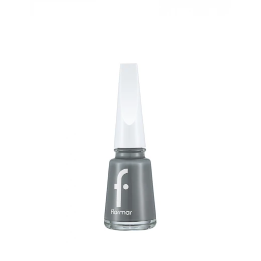 Flormar Nail Enamel 417 Steel Gray 11ml Long Lasting Nail Polish Flormar Nail Enamel 417 Steel Gray 11ml Long Lasting Nail Polish