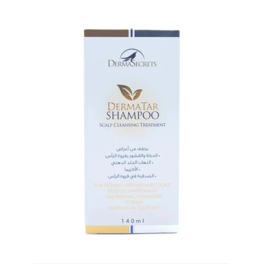 DermaSecrets DermaTar Shampoo 140ml Anti Dandruff Treatment for Scalp Care DermaSecrets DermaTar Shampoo 140ml Anti Dandruff Treatment for Scalp Care