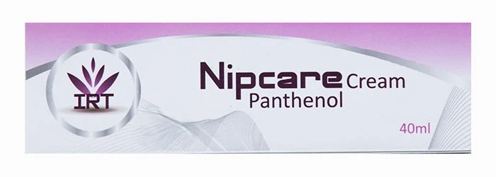 Nipcare Cream 40ml for Sore, Cracked Nipples, Breastfeeding Relief, Natural Ingredients