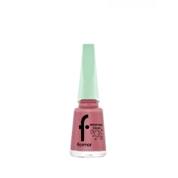 Flormar Breathing Color Nail Enamel 011 Tender Rose Shimmery Finish 11 ML