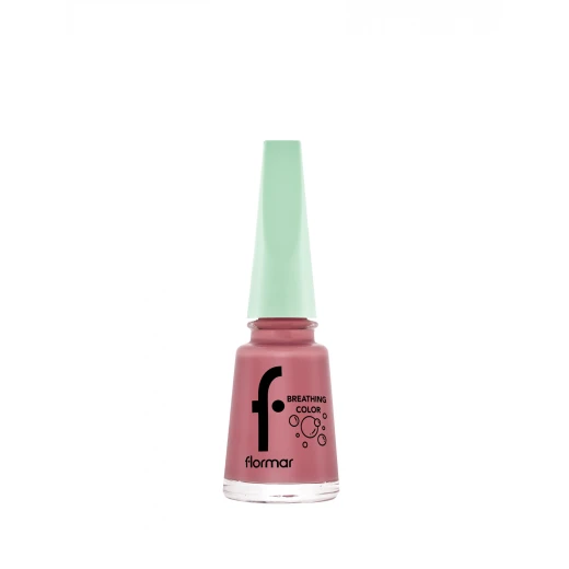 Flormar Breathing Color Nail Enamel 011 Tender Rose Shimmery Finish 11 ML Flormar Breathing Color Nail Enamel 011 Tender Rose Shimmery Finish 11 ML