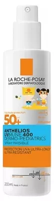 بخاخ لاروش بوزيه أنثيليوس ديرمو-بيدياتريك للأطفال بعامل حماية 50+، غير معطر، 200 مل - لاروش بوسيه