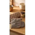 Custom Oven Mitts and Pot Holders – Heat Resistant Kitchen Set for Hand Protection, Comfortable and Safe Design, Ideal for Cooking, Baking, and Grilling, Durable and Easy to Clean Materials - Kitchen house