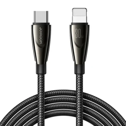 Joyroom Pioneer Series SA31 CL3 30W PD Fast Charging Cable 1.2M Black Joyroom Pioneer Series SA31 CL3 30W PD Fast Charging Cable 1.2M Black