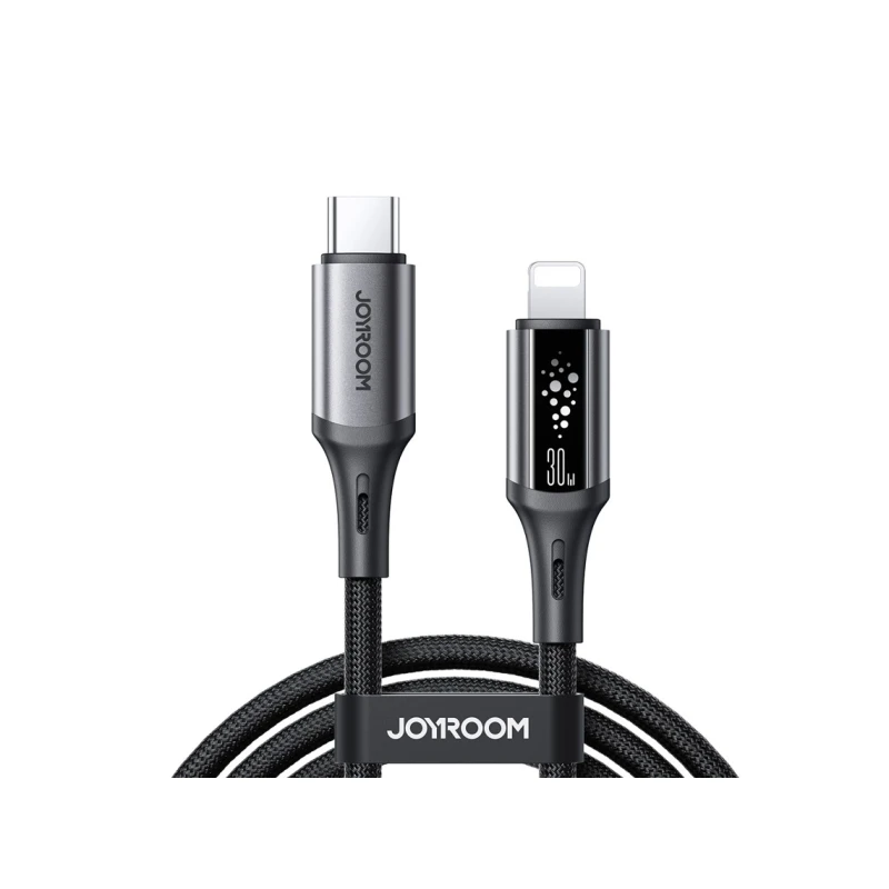 Joyroom S A60 USB C to Lightning Cable 30W 1.2 Meter Black Fast Charging - Joyroom