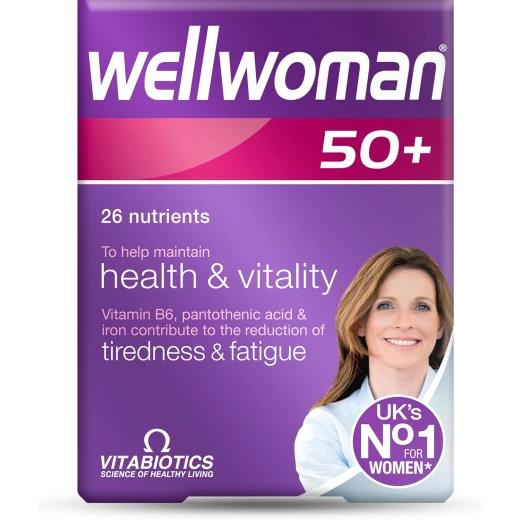 Wellwoman 50+ Multivitamin Tablets for Women, Advanced Formula, 30 Count Wellwoman 50+ Multivitamin Tablets for Women, Advanced Formula, 30 Count