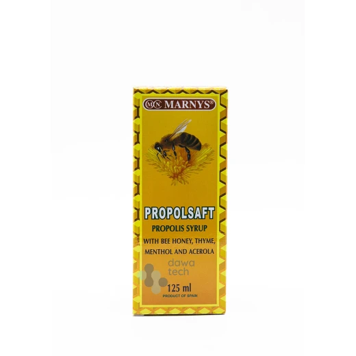 Marnys Propolsaft 125ml Syrup for Sore Throat, Cough, & Immunity Support Marnys Propolsaft 125ml Syrup for Sore Throat, Cough, & Immunity Support